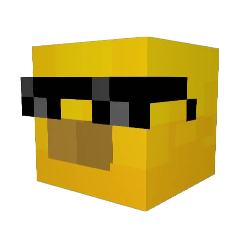NamorGames114 Minecraft avatar head, 3D render