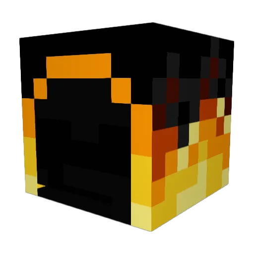 NanakiSilverstar Minecraft avatar head, 3D render