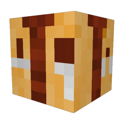 Nanddeband1 Minecraft avatar head, 3D render