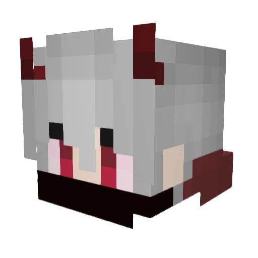 Nando_108 Minecraft avatar head, 3D render
