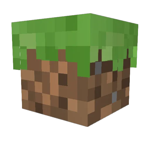 Nandozockt Minecraft avatar head, 3D render