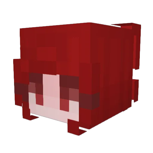 Nankurunaisa0 Minecraft avatar head, 3D render