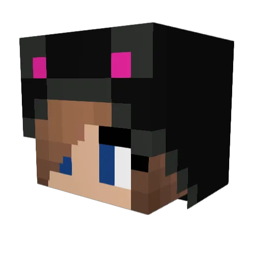 Nanna3610 Minecraft avatar head, 3D render