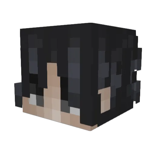Nanno9746 Minecraft avatar head, 3D render
