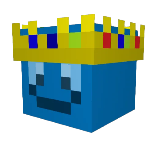 Nano3008 Minecraft avatar head, 3D render