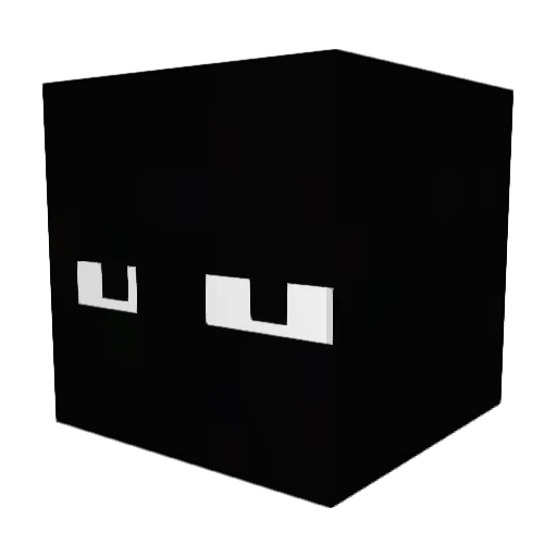 NanoBullets Minecraft avatar head, 3D render