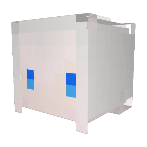 Nano_5533 Minecraft avatar head, 3D render