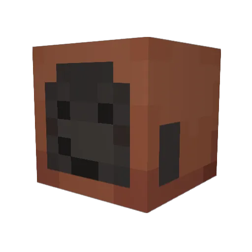 Nanssky Minecraft avatar head, 3D render