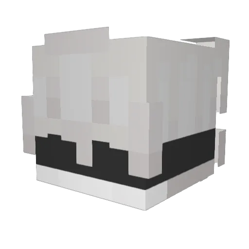 Nanzinn_TheBest Minecraft avatar head, 3D render