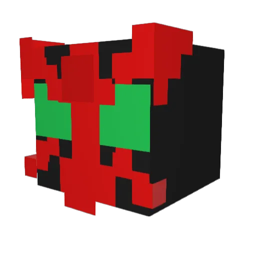 Naoki_757 Minecraft avatar head, 3D render