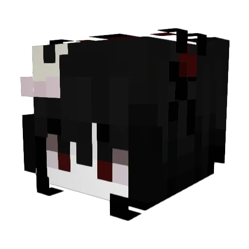 Naominsz Minecraft avatar head, 3D render
