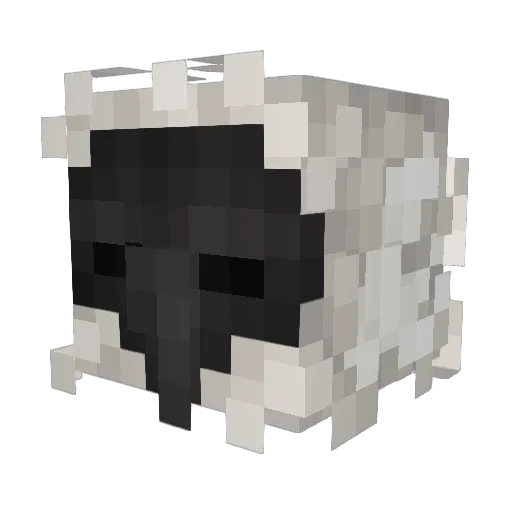 Nap4_ Minecraft avatar head, 3D render