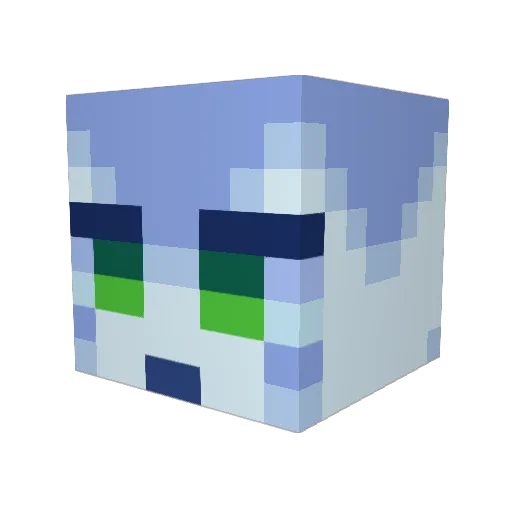 Napolean15614 Minecraft avatar head, 3D render