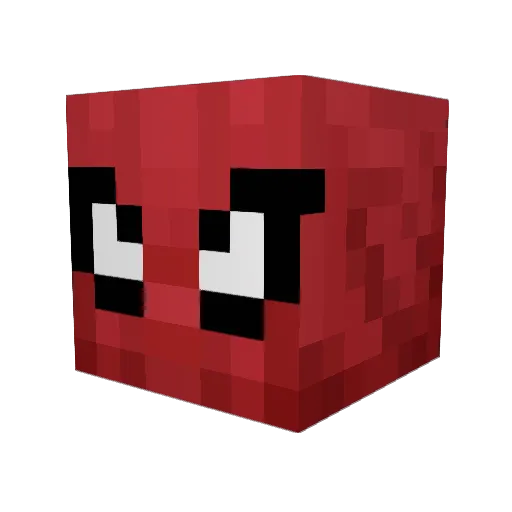 NapoleonCake Minecraft avatar head, 3D render