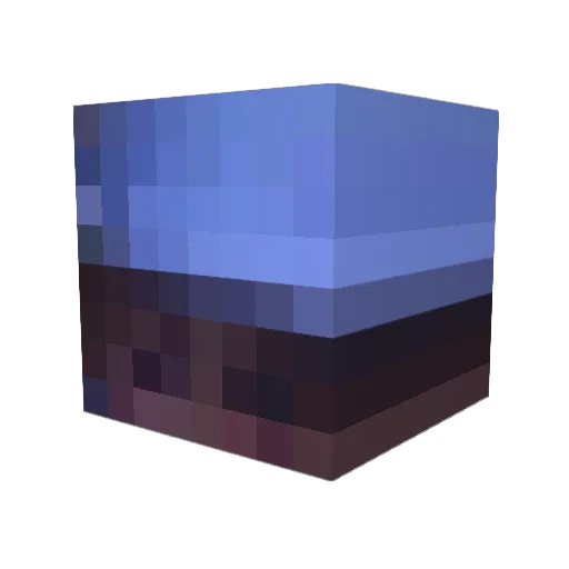 Napulll Minecraft avatar head, 3D render