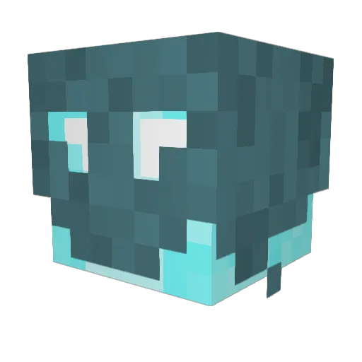 Naranja002 Minecraft avatar head, 3D render