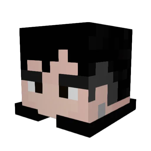NarcizoEpico Minecraft avatar head, 3D render