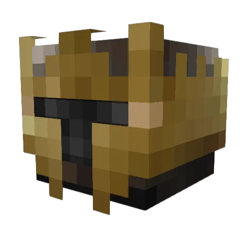 Narcolizt Minecraft avatar head, 3D render