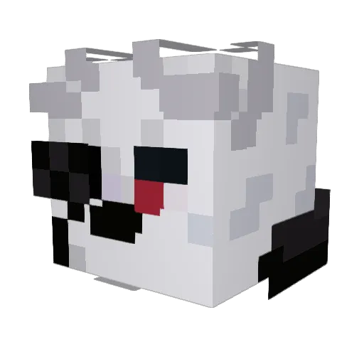 Nardi00123 Minecraft avatar head, 3D render