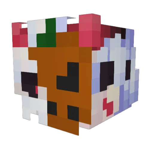 NaritaBoy_ Minecraft avatar head, 3D render