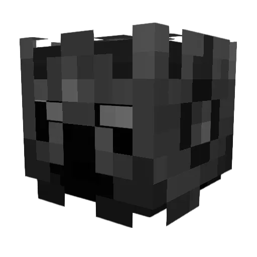 Narkmaniak Minecraft avatar head, 3D render