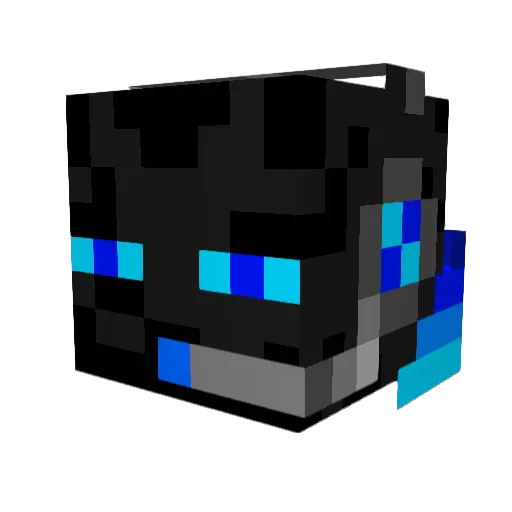 Narre Minecraft avatar head, 3D render