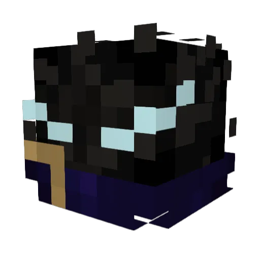 NarutoFan707 Minecraft avatar head, 3D render