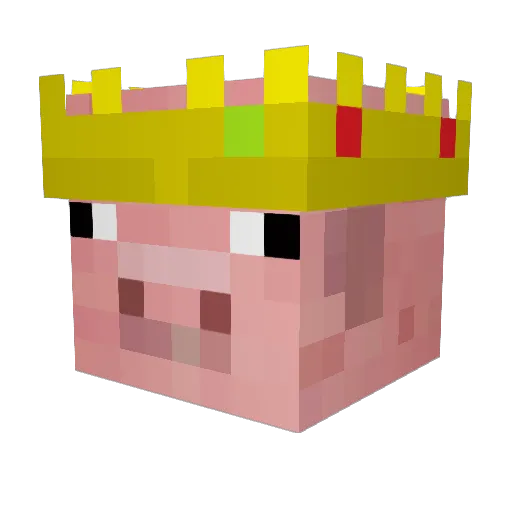 Narutoxx55 Minecraft avatar head, 3D render