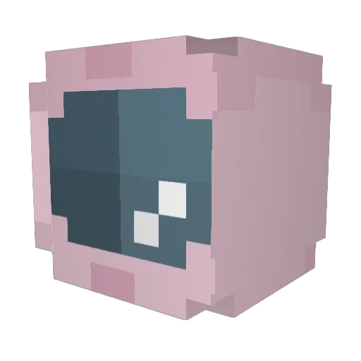 NasLT Minecraft avatar head, 3D render