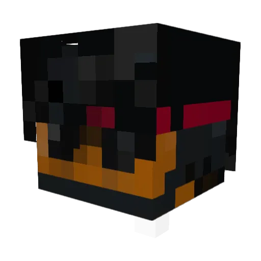 Nasbuscus14 Minecraft avatar head, 3D render
