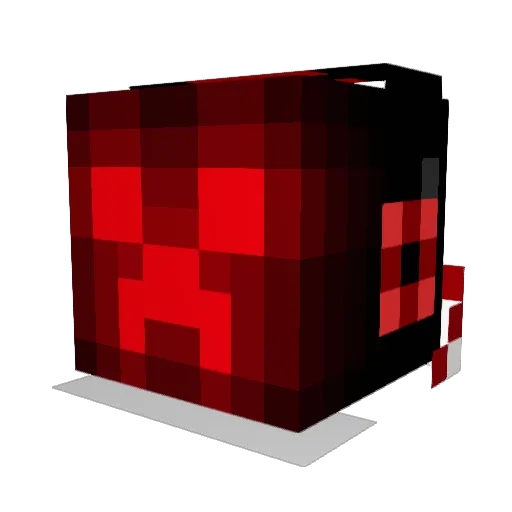 Nash_164 Minecraft avatar head, 3D render