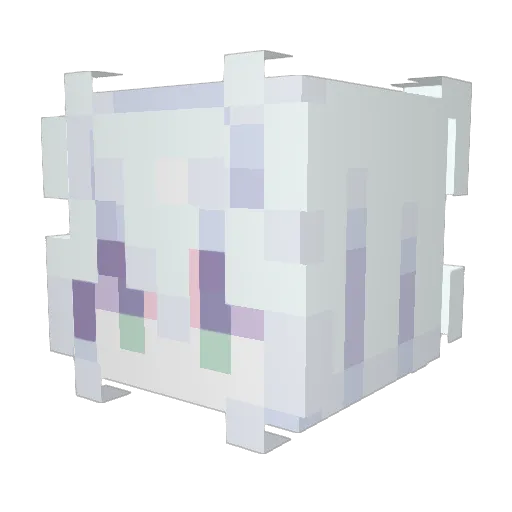 Nashiki19 Minecraft avatar head, 3D render