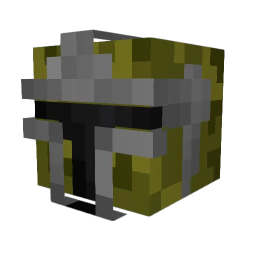 NastyTbone Minecraft avatar head, 3D render