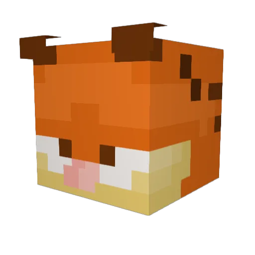 Nastynate69 Minecraft avatar head, 3D render