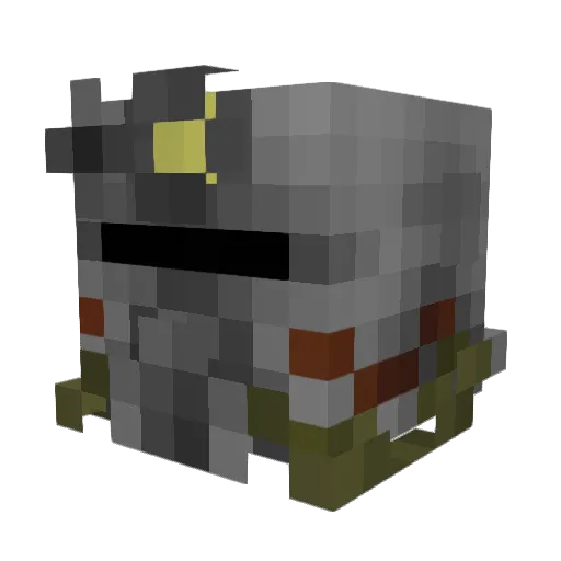 Nastywetwilly960 Minecraft avatar head, 3D render