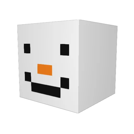 NatNak123 Minecraft avatar head, 3D render