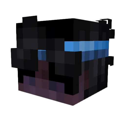 NatXeize Minecraft avatar head, 3D render