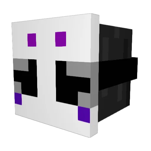 Natabugy07 Minecraft avatar head, 3D render