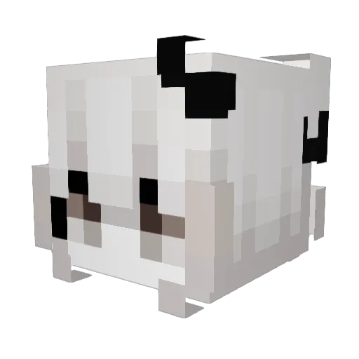 Natallka__ Minecraft avatar head, 3D render