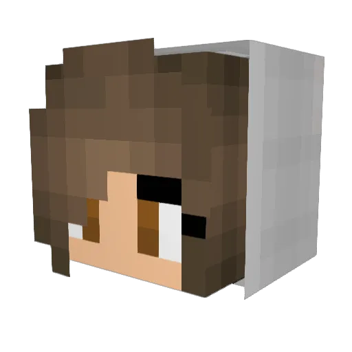 Natasha0403 Minecraft avatar head, 3D render
