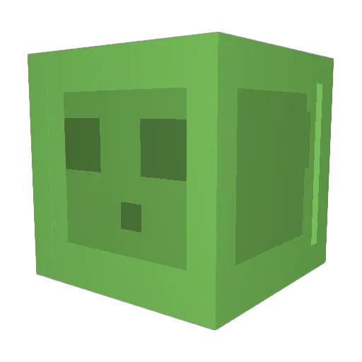 Nate2Dank Minecraft avatar head, 3D render