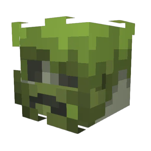 Nate3360 Minecraft avatar head, 3D render