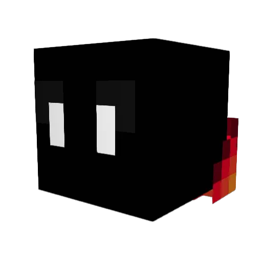 Nate4100 Minecraft avatar head, 3D render