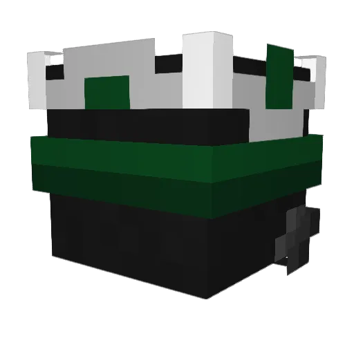 Nate4411 Minecraft avatar head, 3D render