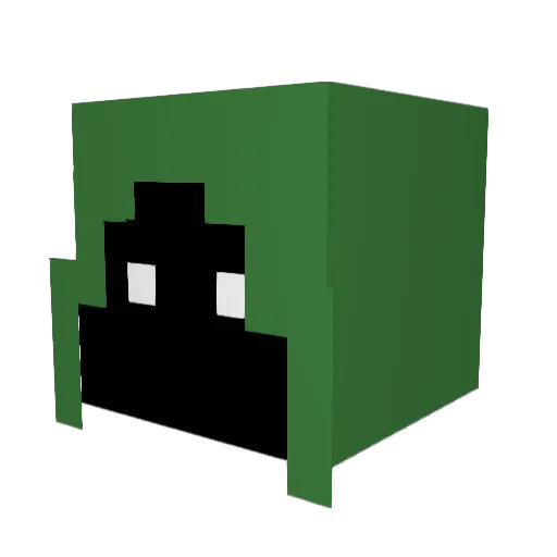 NateDawg15 Minecraft avatar head, 3D render