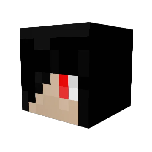 NateDrakes Minecraft avatar head, 3D render