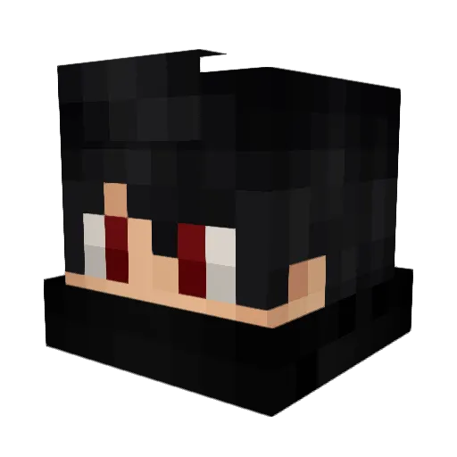 NateMLG Minecraft avatar head, 3D render