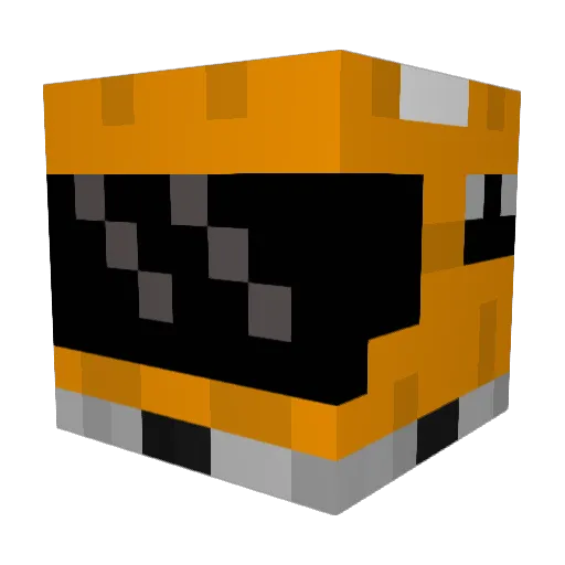NateNoVaa Minecraft avatar head, 3D render