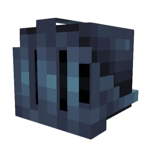Nate_O Minecraft avatar head, 3D render