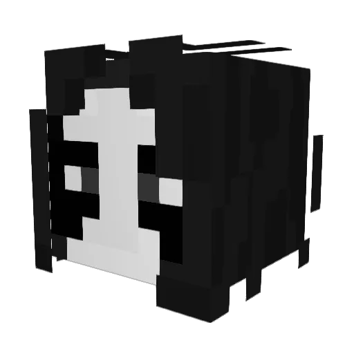 Nate_River_L Minecraft avatar head, 3D render